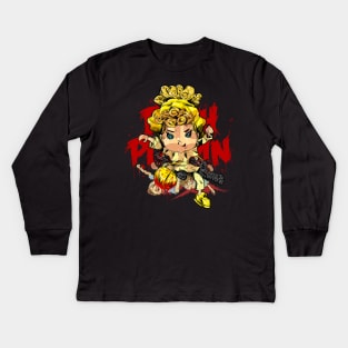 Bitch Pudding Kids Long Sleeve T-Shirt